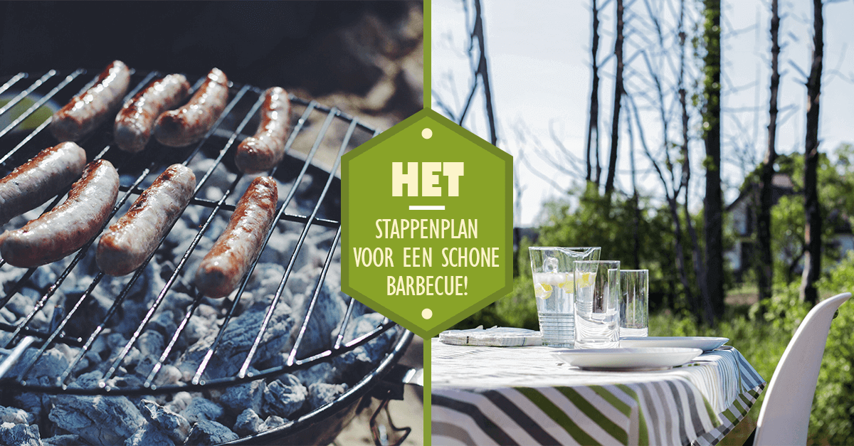 Het stappenplan voor een schone barbecue!