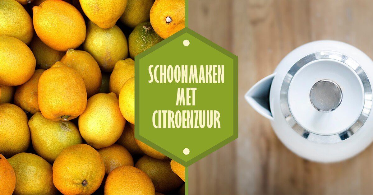 Schoonmaken met citroenzuur